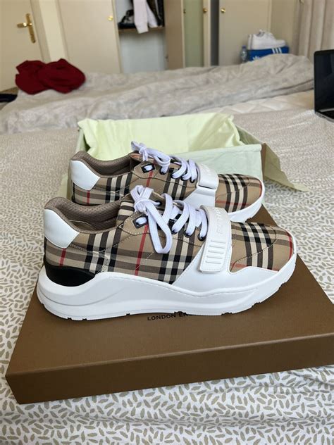 sneaker burberry uomo|burberry sneakers men price.